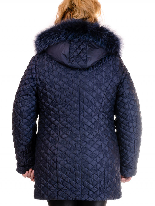 Куртка женская  Bolyar 00355 темно-синяя , фото  1