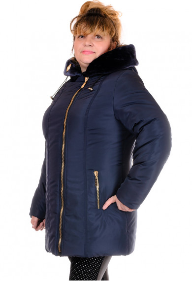  Куртка жіноча Bolyar 00362 темно-синя