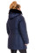 Куртка женская  Bolyar 00362 темно-синяя , фото  1