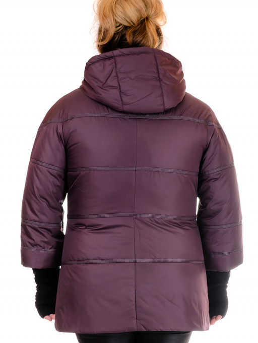 Куртка жіноча Bolyar 00363 сливова , фото  1