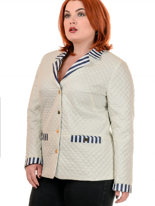 Куртка жіноча Bolyar 00380 кремовий , фото  2