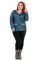 Куртка женская  Bolyar 00381 синий , фото 0