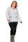 Куртка женская  Bolyar 00382 белый , фото 0