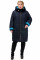 Женская Пальто Bolyar 00302 темно-синее , фото 0