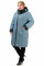 Женская Пальто Bolyar 00303 голубое , фото 0