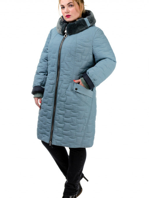 Женская Пальто Bolyar 00303 голубое , фото 0
