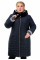 Женская Пальто Bolyar 00305 темно-синее , фото  5