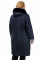 Женская Пальто Bolyar 00305 темно-синее , фото  3
