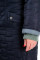 Женская Пальто Bolyar 00306 темно-синее , фото  2