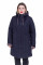 Женская Пальто Bolyar 00330 темно-синее , фото  3