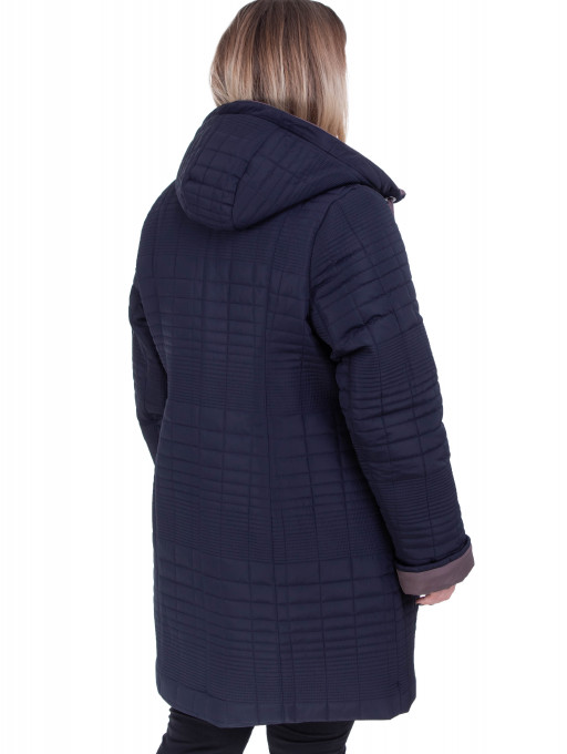 Женская Пальто Bolyar 00330 темно-синее , фото  1