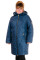 Женская Пальто Bolyar 00360 синее , фото  2