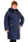 Женская Пальто Bolyar 00361 темно-синее , фото  1