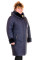 Женская Пальто Bolyar 00370 темно-синее , фото  2