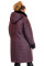 Женская Пальто Bolyar 00371 сливовое , фото  1