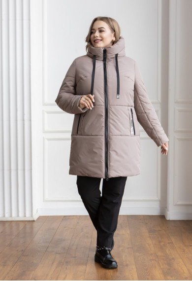 Женская куртка Bolyar 00420-01 бежевая
