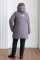 Женская куртка Bolyar 00420-02 сиреневая , фото  9