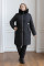 Жіноча куртка Bolyar 00421-02 чорна , фото  1
