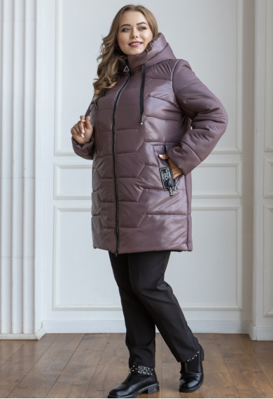 Женская куртка Bolyar 00423-01 пудровая