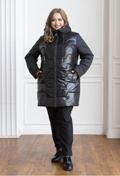 Женская куртка Bolyar 00423-03 черная 