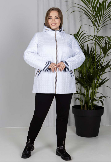  Куртка жіноча Bolyar 00200 біла