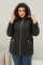 Жіноча куртка Bolyar 00412 чорна , фото  1