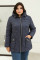 Жіноча куртка Bolyar 00414 синя , фото  1