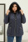 Жіноча куртка Bolyar 00414 синя , фото  7