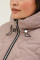 Жіноча куртка Bolyar 00415 пудрова , фото  10