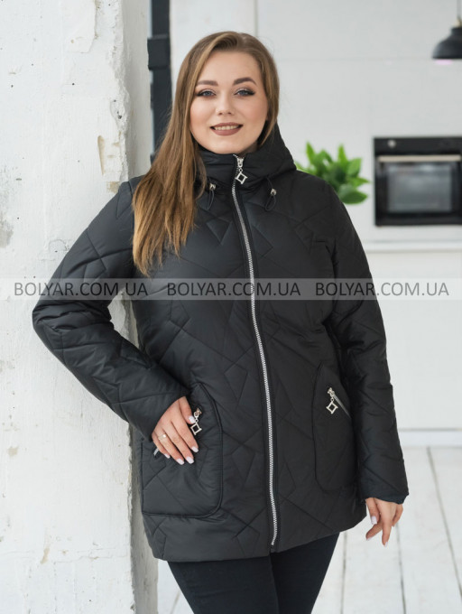 Женская куртка Bolyar 00438 черная , фото  5