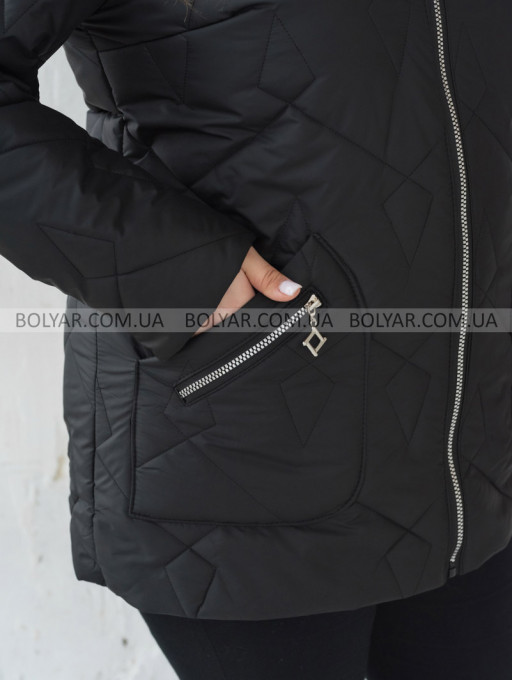 Жіноча куртка Bolyar 00438 чорна , фото  9