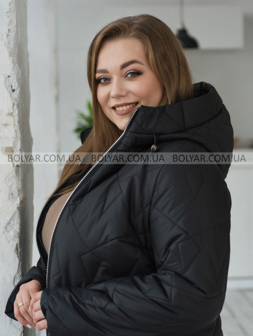 Женская куртка Bolyar 00438 черная , фото  11