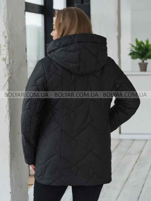Жіноча куртка Bolyar 00438 чорна , фото  12