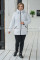 Женская куртка Bolyar 00441 белая , фото  4