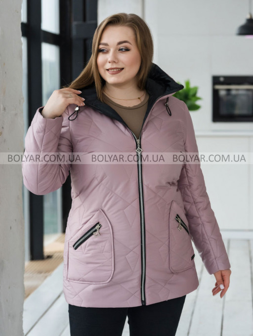 Женская куртка Bolyar 00442 пудровая , фото  5