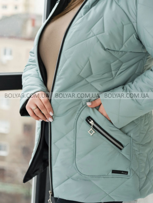 Жіноча куртка Bolyar 00443 оливкова , фото  6