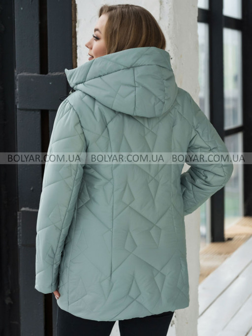 Жіноча куртка Bolyar 00443 оливкова , фото  7