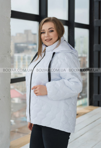 Женская куртка Bolyar 00449 белая