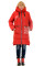 Пальто Bolyar 00348 красное , фото  5