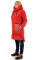 Пальто Bolyar 00348 красное , фото  3