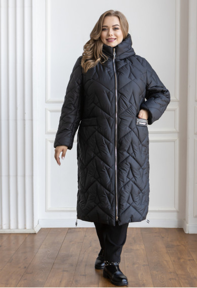 Жіноче пальто Bolyar 00427 чорне