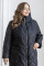 Жіноче пальто Bolyar 00427 чорне , фото  2