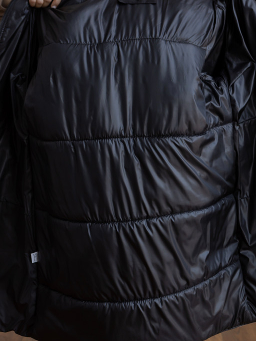Жіноче пальто Bolyar 00427 чорне , фото  5