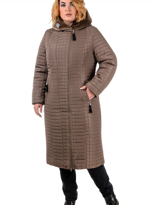Пальто женское Bolyar 00179 светло-коричневое , фото 0