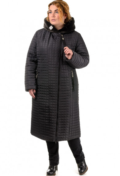 Пальто жіноче Bolyar 00188 темно-коричневе