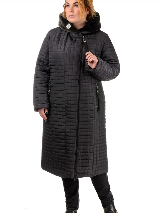 Пальто женское Bolyar 00188 темно-коричневое , фото 0