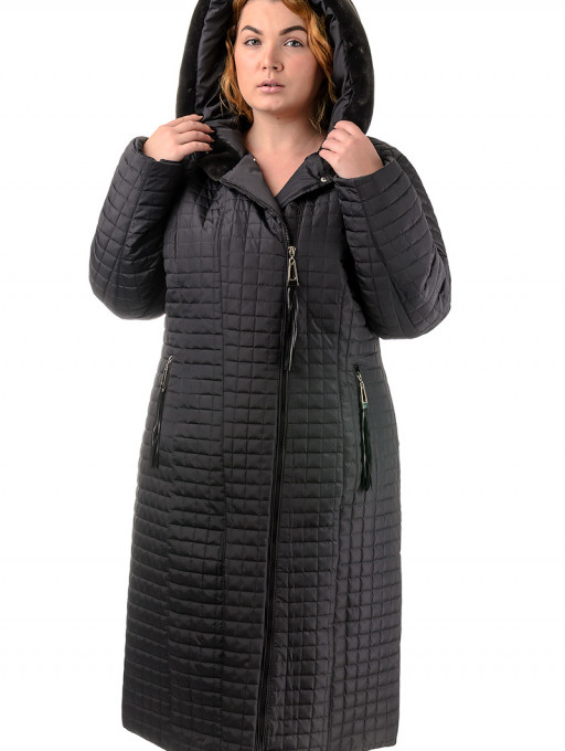 Пальто женское Bolyar 00188 темно-коричневое , фото  4