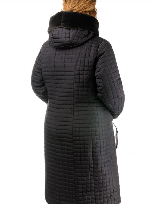 Пальто жіноче Bolyar 00188 темно-коричневе , фото  1