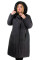 Пальто женское Bolyar 00196 графитовое , фото  2
