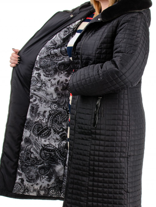 Пальто женское Bolyar 00196 графитовое , фото  1